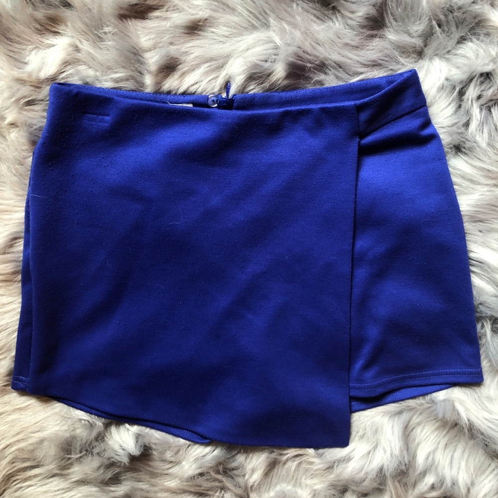 Royal Blue Skort
